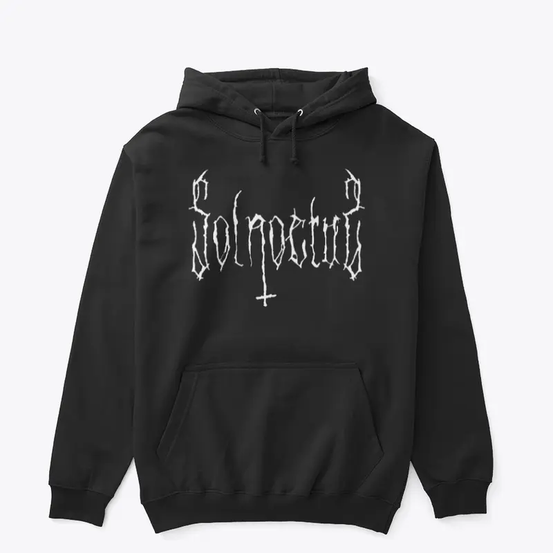 Solnoctus crucifix pullover hoodie 