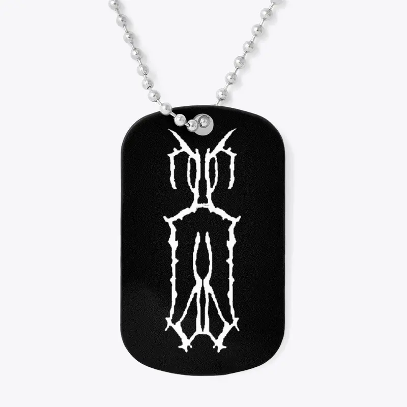 Solnoctus emblem dog tag necklace 